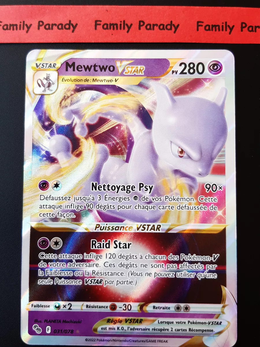 Mewtwo VSTAR - Pokémon Go Pokémon card 031/078