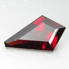 5.32Cts Glorious Natural Red Garnet 17x10x5.7mm Fancy Cut Africa Gemstone