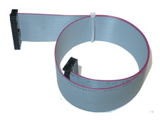 Flachbandkabel 26 pol Pfostenstecker Buchse zu Buchse IDC 10 cm - 100cm