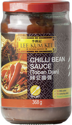 Chili Bean Sauce LKK 397g Toban Djan im GLAS schwarze Bohnensauce Lee Kum Kee
