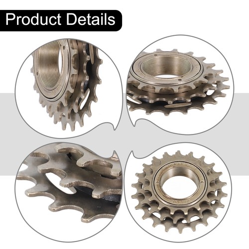 1pcs Bicycle 3 Speed Freewheel 16,19,22T Cassette Freewheel Bike Fly-wheel New - Picture 10 of 19