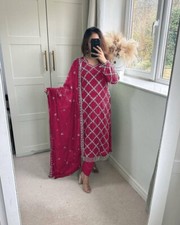 Pakistani Salwar Kameez Ready To Wear Suits Indian Dress Wedding Party Bollywood