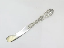 Gorham Sterling Silver Mythologique c1894 Flat Handle Butter Spreader, Mono