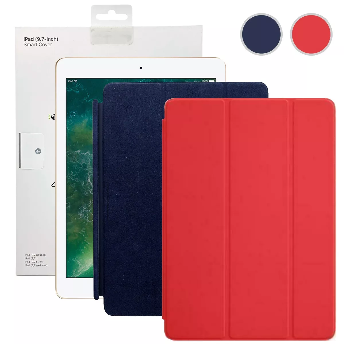 Housse intelligente Apple OEM pour iPad 9,7 pouces 5e et 6e génération et  Air 1