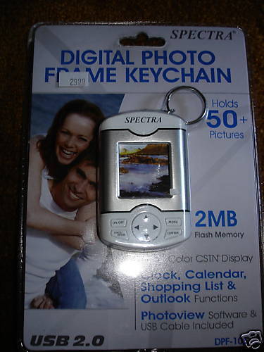 Digital Photo Frame Key Chain By Spectra - Picture 1 of 1