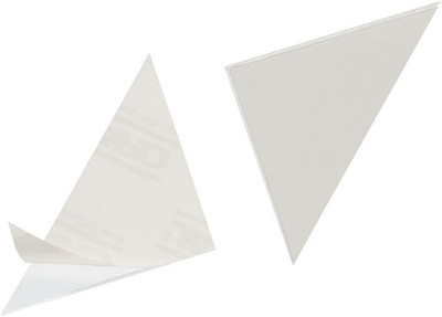 Durable Dreiecktasche Cornerfix 75 x75 mm selbstklebende Packung à 100 Stück tra