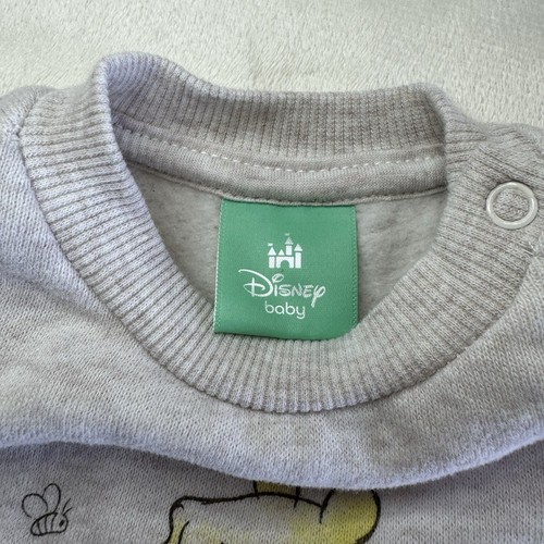 Disney Baby Winnie the Pooh & Friends Graphic Sweatshirt Shoulder Button Newborn - Picture 4 of 7