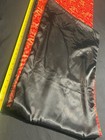Antique Vintage Red And Gold Chinese Silk Yunjian Shawl Or Scarf Embroidery — photo 4