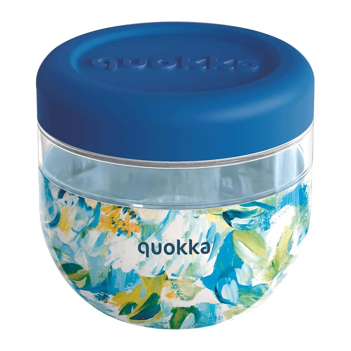 Boîte Repas Quokka 500ml Bleu Pivoine pour Déjeuner Sain au Bureau et en Balade