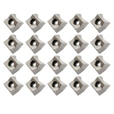 New 20Pcs Replacement For Fecon Cubit Reversible Knife Teeth US
