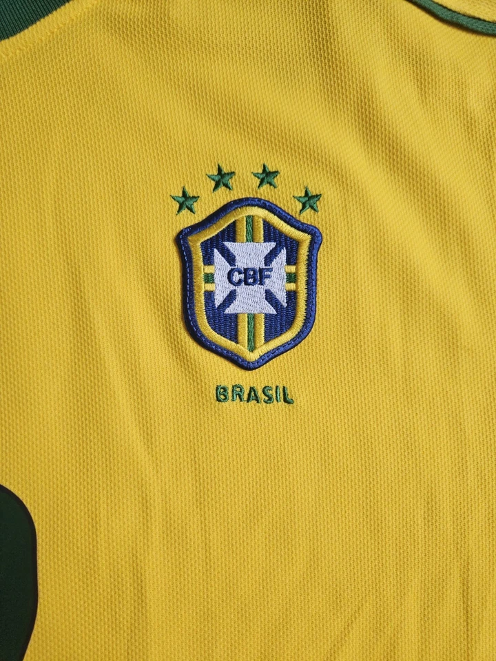 maillot de foot vintage Ronaldo Brésil 98 - Photo 4/4