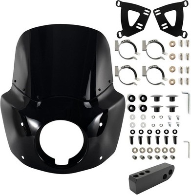 FATECIM 5.75  Headlight Fairing Windshield Kit Harley Dyna Softail 2006-2017