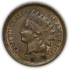 1898 Indian Head Cent Uncirculated UNC Coin #26197