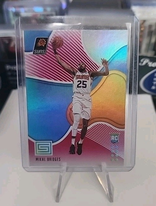 2018-19 Panini Status Pink Mikal Bridges #194 (RC) Rookie Card MT