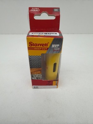 Starrett DCH0078-G Bi-Metal Deep Cut Hole Saw 7/8'' x 2'' Depth