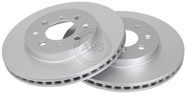 2X A.B.S. Bremsscheibe 17956 FüR GM2 Honda GM3 Jazz City 2 3 5 GG1 DSI GD5 GE2-image