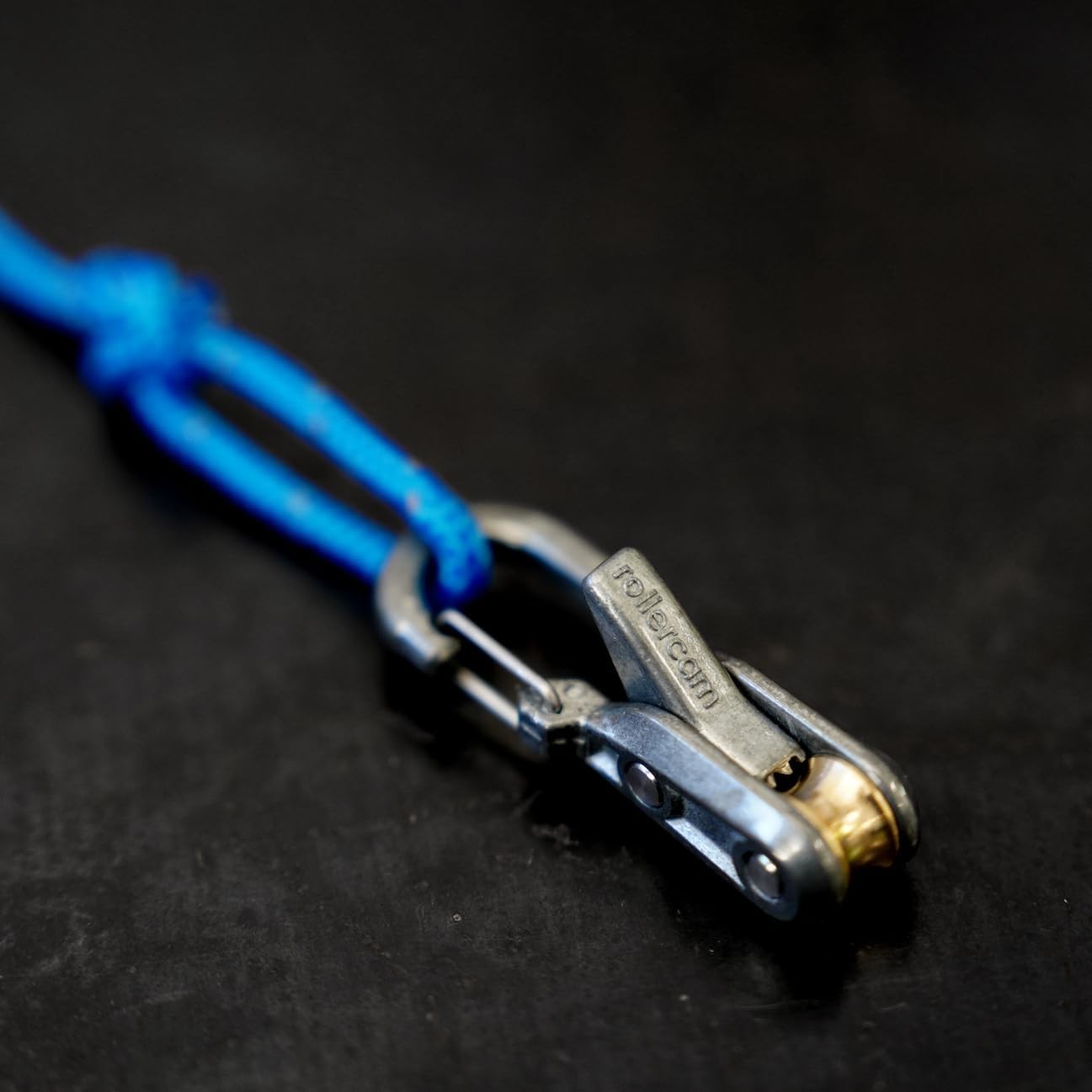 Cord and Rope Tightening Cinching Tool with Rollercam Technology - Silver 