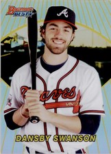 2016 Bowman's Best '96 Bowman's Best #96BBDS Dansby Swanson - BB