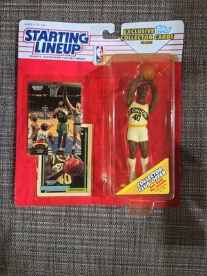 1993 NBA KENNER STARTING LINEUP TOPS SEATTLE SUPER SONICS SHAWN KEMP #40 NIB a