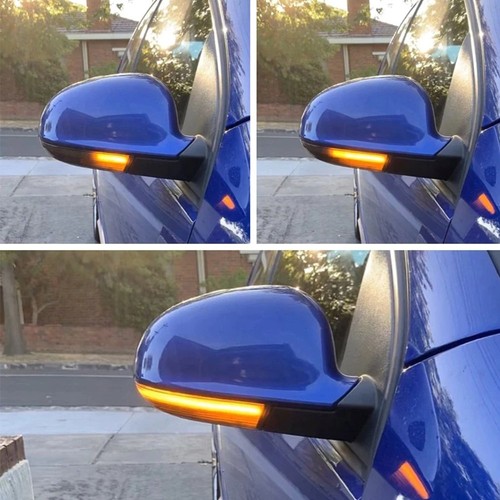 Sequential LED Turn Signal Side Mirror Light for VW Golf 5 Jetta MK5 Passat B6 - Picture 10 of 12