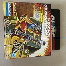 GI JOE 1985 FORWARD OBSERVER UNIT 100 COMPLETE Unused W BOX BPs & ANTENNA