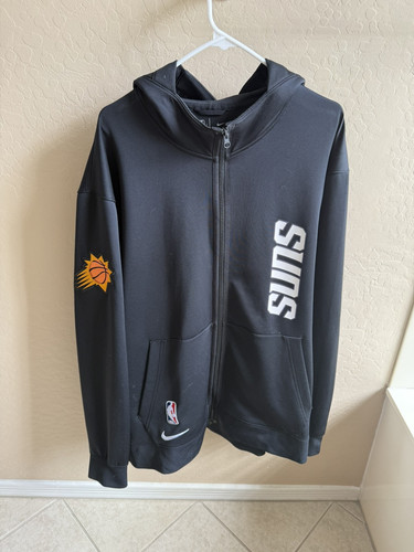 Nike Dri-Fit NBA Phoenix Suns Warm Up Performance Jacket Black 3XL The Valley