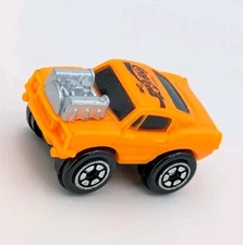 Micro Machines Tiny Tuffs Yat Ming - Orange Coca Cola / Coke 1965 Mustang RARE!!