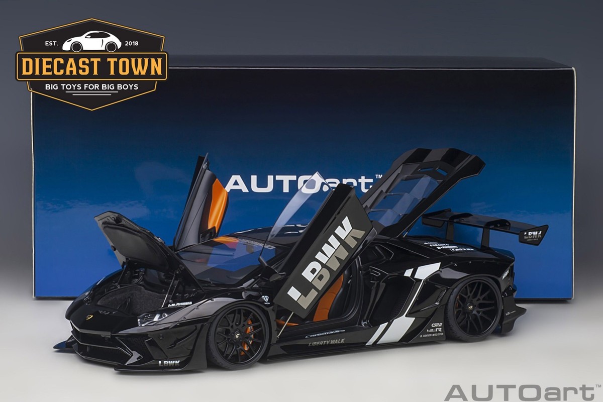 オートアート LB LAMBORGHINI AVENTADOR AUTOart Lamborghini Aventador Liberty Walk LB-Works Livery