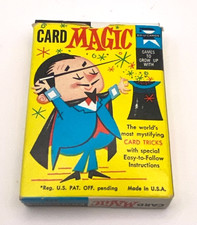 Card Magic from Ed-U-Cards- 1959 Vintage Set of 36 Cards for Magic Tricks