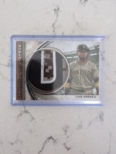 2025 Topps Museum Collection Momentous Material Jumbo Relic Luis Arraez 04/15