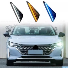 Fits For 2024 2025 Nissan Sentra Daytime Running Light LED Fog Lamp Turn Signal