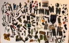 GI Joe 1980s action figure Weapons and Vehicles complete lot