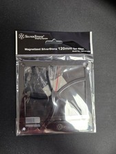 🖥️ 5x SilverStone 120mm Magnetized Fan Dust Filters – Black Mesh – PC Case Cool