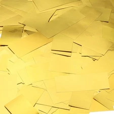 Metallic Gold Confetti, Birthday Table Scatter Confetti, 200g / 18oz