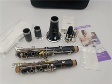 650 Clarinet 17 Key Falling Tune B /bakelite pipe Clarinet Woodwind Instrument