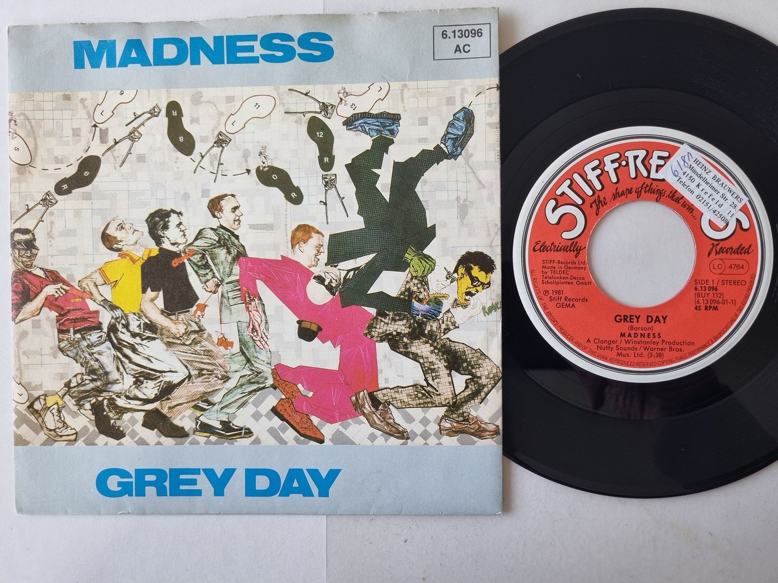 Madness - Grey Day 7'' Vinyl Germany
