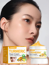 Anti Acne Turmeric Cream, Fades Scars  Dark Spots, for Oily and Dull Skin, Brig
