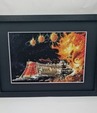 Battlefleet Gothic By John Blanche Warhammer 40k Framed Print