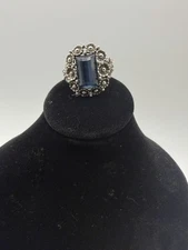 Sarah Coventry GB  Sliver Tone  ADJUSTABLE Ring