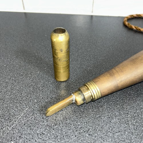Nautical Brass Fog Horn Marine Signal Whistle Vintage Sound Horn - Picture 7 of 8