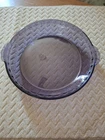 Vintage Pyrex 229 Amethyst Purple Crimped Deep Dish Pie Plate 9.5"  USA