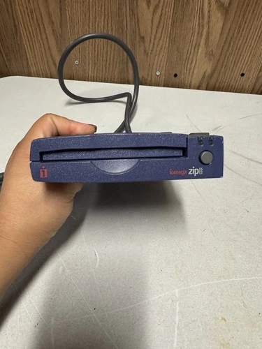 Iomega Zip 100 Parallel External Drive w/ Power Adapter – Untested