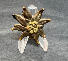 WWII Wehrmacht Alpine Gebirgsjäger Edelweiß Mützenabzeichen