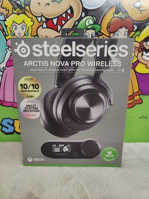 NEW SteelSeries Black Arctis Nova Pro Wireless Over-Ear Gaming Headset for Xbox 