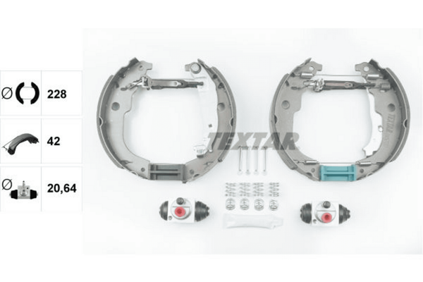 Bremsbackensatz Hinterachse FüR CitroËN Peugeot DS Berlingo / First-image