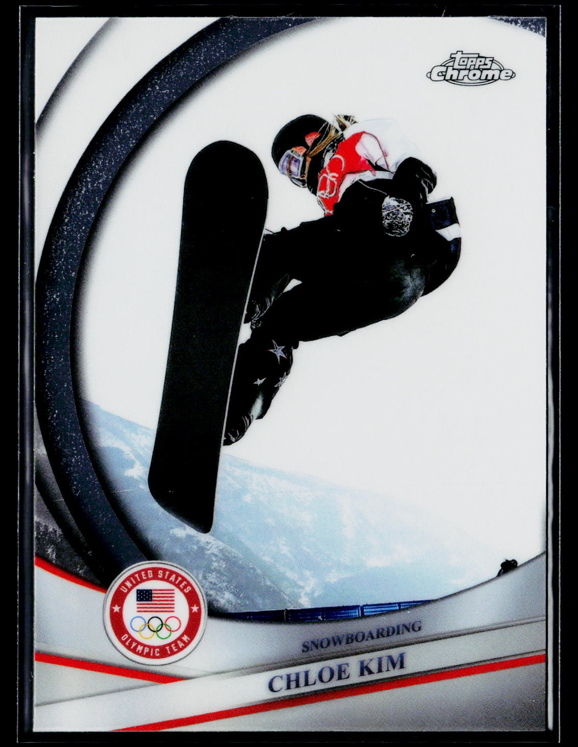 2026 Topps Chrome U.S. Winter Olympic & Paralympic Team Hopefuls #116 Chloe Kim