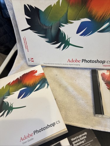Adobe Photoshop CS CD, User Guide Book Original Box Complete Set 192 Mb - Picture 8 of 8