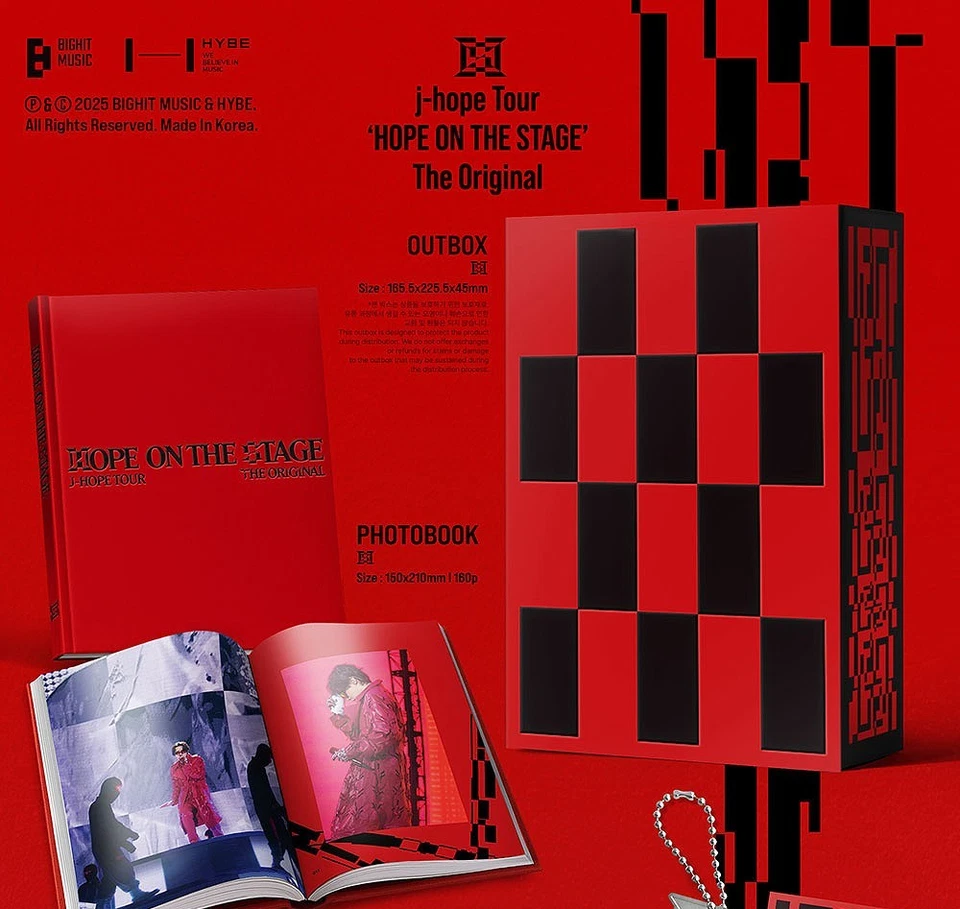 BTS J-HOPE TOUR [HOPE ON THE STAGE] THE ORIGINAL /D.CODE+P.Book+etc+GIFT+WVS POB - Image 4 of 4