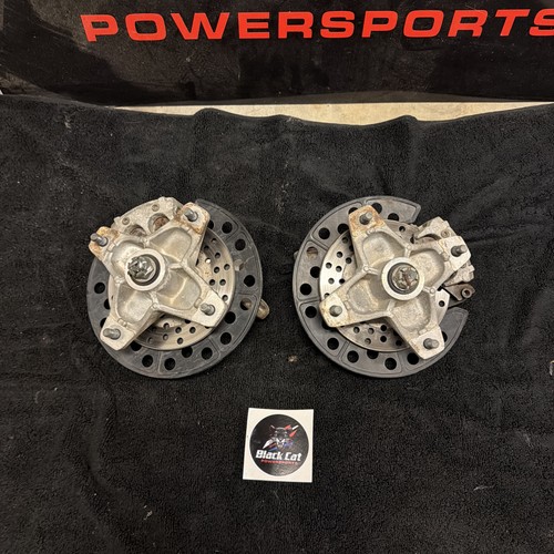 Yfz450 Dual Piston Spindles Hubs Calipers blaster Warrior