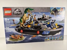 NEW SEALED Lego Jurassic World 76942 Baryonyx Dinosaur Boat Escape